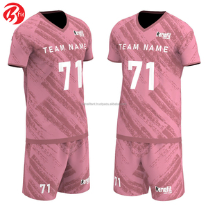 Ensemble d'uniformes de football pour adultes, service OEM, coupe automatisée, maillots et shorts 100% polyester, séchage rapide, respirant - Product Image 5
