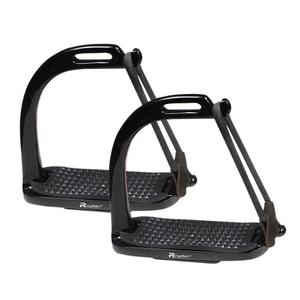 อานม้ารอยัลตันสีดำพร้อมพื้นผิวแบบมีลายสำหรับขี่ม้า - Product Image 1