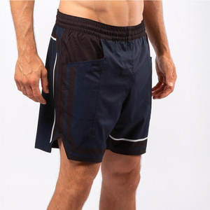 Custom <b>Men's</b> Spandex/Polyester Solid MMA/BJJ Fight <b>Shorts</b> Vintage <b>Lightweight</b> Grappling Waterproof Breathable Elastic Front - Product Image 4