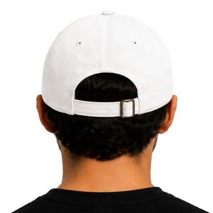 หมวกเบสบอลปักลายมังกรขาว ปรับขนาดได้ ผ้าฝ้าย สไตล์ Dad Hat มินิมอล สตรีทแวร์ แฟชั่น ยูนิเซ็กซ์ รับผลิตตามแบบ OEM ODM ขายส่ง - Product Image 2