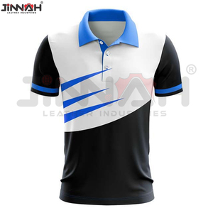 Polos de hombre de alta calidad para ropa urbana al por mayor, al mejor precio, de algodón, tallas grandes, con cuello vuelto, sublimados. - Product Image 3