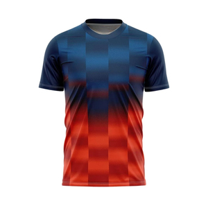 Jersey de sublimación para hombre con el mejor diseño, media manga, transpirable, de secado rápido, con logo personalizado impreso, tallas grandes, a precio de mayorista. - Product Image 6