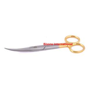 Tijeras Manuales de Acero Inoxidable Premium BISONS para Peluquería, con Inserto de Carburo de Tungsteno - Product Image 3