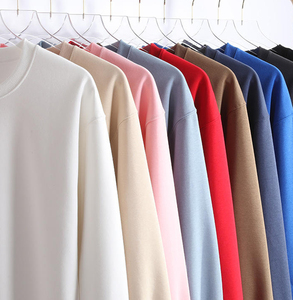 Sudadera de hombre de algodón mezclado, transpirable, de corte holgado, estilo básico, recién llegada, con bordado personalizado, en venta. - Product Image 6
