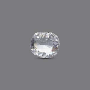Natural White Zircon 4.25 Carat Loose Gemstone for Fine Jewelry - Product Image 1