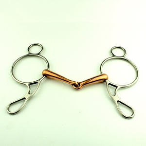 VALNERO INTERNATIONAL VI-HRB-003 Vente en ligne directe d'usine Mors de dressage de haute qualité en acier inoxydable avec logo personnalisé - Product Image 2