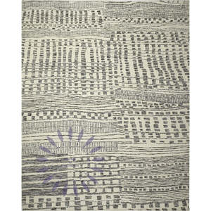 Ensemble de tapis de jute persan de style marocain moderne bohème noué à la main en laine abstraite pour porte extérieure chambre salon ensembles de tapis - Product Image 5