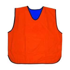 Maillots d'entraînement légers imprimés pour le football, la basketball et autres sports – Gilets d'entraînement pour équipes 100 % polyester - Product Image 3
