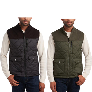 Nouveau gilet matelassé personnalisé avec logo, veste d'équitation décontractée, vêtements d'hiver pour l'extérieur, gilet rembourré pour homme. - Product Image 2