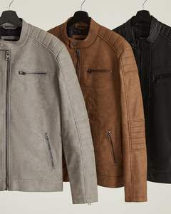 Vestes d'hiver en cuir personnalisées OEM, style letterman, brodées, pour hommes, en vente à prix de gros. - Product Image 5