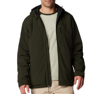 Solid Color Custom Design And Print Men Softshell Jacket Custom Logo Outdoor Waterproof Breathable Men Softshell Jacket - Product Image 5