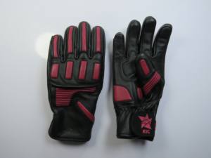 Gants de moto en cuir personnalisés pour l'été, à doigts entiers, avec protection UV et coupe-vent, pour la course - Product Image 3