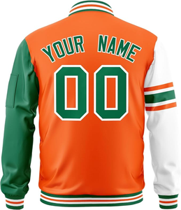 Veste universitaire de baseball personnalisée en gros pour hommes, veste en jean fabriquée en usine, nouvelle arrivée, manches longues - Product Image 4