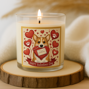 Bougies parfumées personnalisées en cire de soja pour la Saint-Valentin, pot de 7oz, design romantique, décoration de fête de mariage, cadeau de Noël Diwali luxueux - Product Image 1