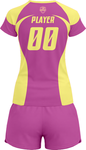 Uniforme de Voleibol SpikeStorm Pro, Kit de Voleibol AeroSpike Elite, ThunderHit Premium, 100% Poliéster, Sublimado, Completo - Product Image 3