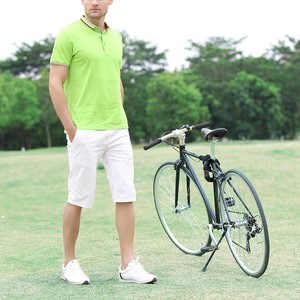 Les meilleurs et les moins chers polos de golf en coton uni OEM, vêtements de golf pour hommes, logo personnalisé, polo de golf respirant - Product Image 2