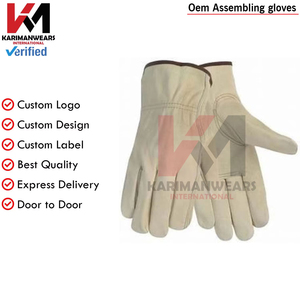 Working Gloves High Quality Industrial Gloves Anti <b>Slip</b> Cut Resistant Grip for Labor Work OEM Bulk - Product Image 6