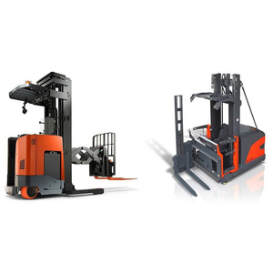 Electric warehouse forklift solution including reach truck and VNA forklift for high density <b>storage</b> - Product Image 1