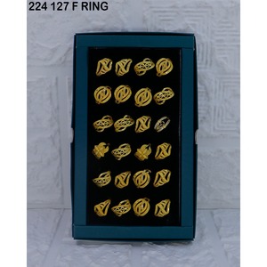 MIJ Women's Micro Plated Zircon Alloy Rings with Mix Pattern-Modern Classic Trendy <b>Wedding</b> Engagement Anniversary <b>Gift</b> Rings - Product Image 2