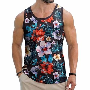 Camiseta sin Mangas de Secado Rápido para Hombre, Sublimada, Transpirable, Ligera, Tejido Suave de Alta Calidad, Último Diseño, el Mejor Producto - Product Image 2