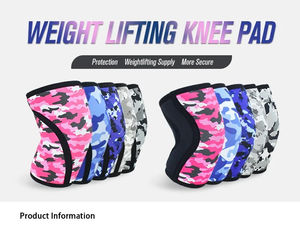 Genouillères de compression pour la gym, genouillères de powerlifting avec les meilleures protections en néoprène OEM pour l'haltérophilie, antidérapantes et offrant un excellent soutien - Product Image 5