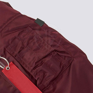 New Design Stand Collar Bomber <b>Jackets</b> For <b>Men</b> <b>Long</b> Sleeves Full Zipper <b>Men</b> Bomber <b>Jackets</b> - Product Image 5