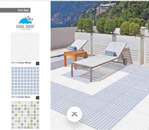 Tejas para Techo Exteriores Antideslizantes, Resistentes y Elegantes, de 9 mm de Grosor, Material Vetetrificado para Escuelas, Almacenes, Apartamentos, Gimnasios y Supermercados - Product Image 1