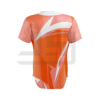 Jersey & Seragam Baseball Sialkot Kustom 100% Poliester Lengan Pendek Ukuran Besar Pakaian Olahraga Pakistan