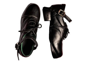 Chaussures de danse irlandaise rigides 100 % cuir véritable pour femmes, personnalisables avec logo, haute qualité, vente en gros - Product Image 3