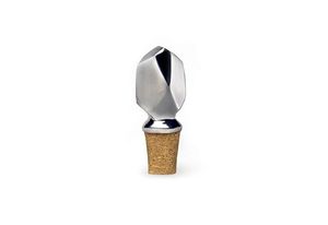 Tapón de metal hecho a mano para botellas de vino, accesorio de cierre hermético reutilizable para colecciones de regalos elegantes de utensilios de bar y comedor - Product Image 1