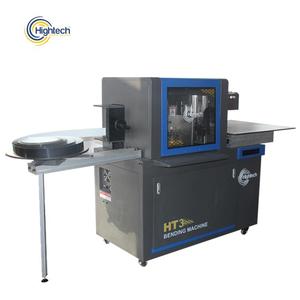 Machine de pliage de lettres en relief CNC Hightech HT3, adaptée aux bandes d'aluminium plates et aux enseignes extérieures en acier inoxydable - Product Image 1