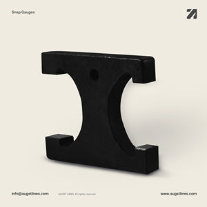 Calibradores de encaje de 1–50 mm / 0–2" GO NOGO, calibrados ISO, de acero y carburo, duraderos para medición de diámetro exterior - Product Image 4