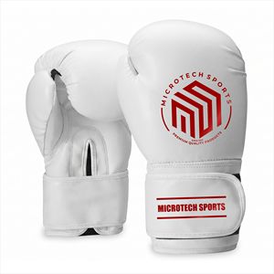 Gants de boxe de haute qualité en cuir de vachette 1,1 mm, cuir véritable, pour entraînement de boxe, fermeture auto-agrippante - Product Image 1