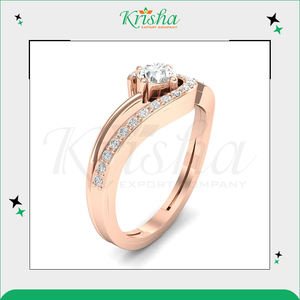 ขายส่งแหวนเพชรคุณภาพเยี่ยม สีขาว DEF แท้ 100% และเพชรเพาะเลี้ยงในห้องปฏิบัติการ สำหรับวันครบรอบ ความใสระดับ VS-VVS - Product Image 6