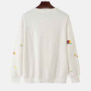 Sudadera básica de algodón mezclado de alta calidad a precio asequible, con tela duradera y un diseño de corte relajado. - Product Image 2