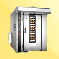 Équipement de boulangerie Four rotatif commercial à 16 plateaux Four à convection à air chaud pour la cuisson