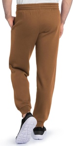 Pantalon de jogging léger et respirant pour homme en polyester et élasthanne noir, à taille élastique, avec braguette zippée et poches latérales, idéal pour le printemps - Product Image 6