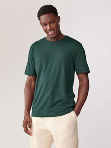 Camiseta de Manga Corta con Cuello Redondo, 100% Algodón Peinado Anillado, Estilo Casual, Unisex, de Secado Rápido, con Logotipo Personalizado al por Mayor - Product Image 1