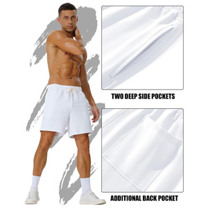 Cotton Sweat <b>Shorts</b> Custom Branding Performance <b>Lounge</b> <b>Shorts</b> Supplier Pakistan OEM Manufacturing Export Supply - Product Image 2
