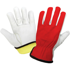 Guantes de Conducción Antivibración de Cuero de Vaca de Alta Resistencia con Características de Seguridad Reflectantes para Construcción, Soldadura y Protección Personal de las Manos - Product Image 2