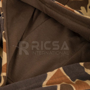 Sudadera con Capucha para Hombre, Cómoda, para Caza en Invierno, Térmica, Transpirable, Ligera, de Poliéster/Algodón - Product Image 6