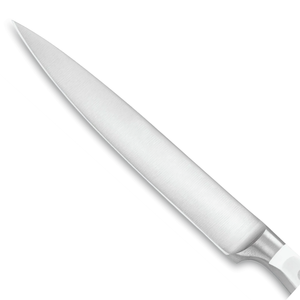 Premium Kitchen Utility <b>Knife</b> with White Riveted Handle Sharp Stainless Steel Blade for Vegetable Meat <b>Slicing</b> Cutting and Daily - Product Image 6