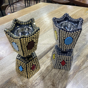 Quemador de Incienso Bakhoor de Latón Portátil, Religioso, Árabe, Negro y Dorado, Porta Incienso con Aroma a Fresa, Regalo, Anís Estrellado, Sándalo - Product Image 2