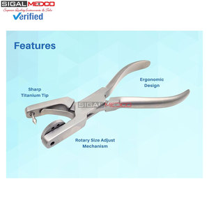 Kit de barrage en caoutchouc complet pour isolation dentaire, 12 pinces anti-reflet, pince perforatrice, fournitures endodontiques professionnelles, manuel - Product Image 2