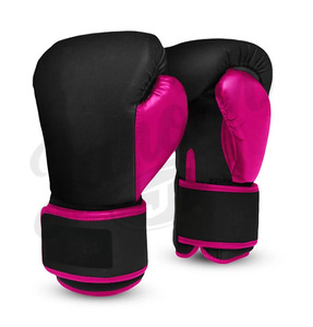 Gants de boxe durables pour l'entraînement MMA et Muay Thai, conception personnalisée, prix d'usine OEM, gants de boxe en PU écologiques, personnalisation de la marque - Product Image 4