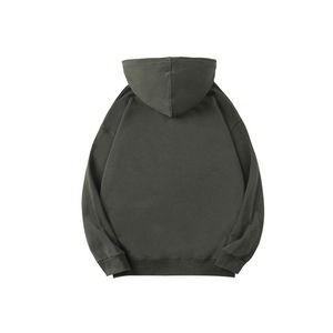 Premium Oversized Hoodie Custom Streetwear Sweatshirt Heavyweight Cotton Fleece <b>Pullover</b> Hoodie OEM ODM Wholesale - Product Image 4
