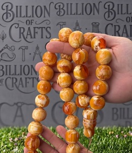 Muslim Misbaha Resin 33 Beads Prayer Beads Islamic Tasbih Rosary Dhikr Zikr <b>Religious</b> Ramadan Eid Gift - Product Image 2