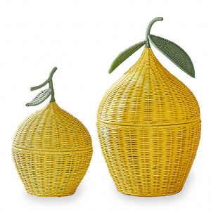 Rattan basket bin in many shapes wholesale container <b>organizer</b> baskets for <b>storage</b> kids <b>toy</b> - Product Image 6