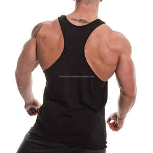 2025 Best Selling Golds Gym <b>Stringer</b> Breathable 100% Cotton Material Tanktop For Men Custom Logo And Design - Product Image 5