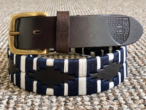 Custom Design Decorative Leather Made Polo Belt for Men Leather <b>Beaded</b> Belts from <b>Direct</b> Factory - Product Image 3